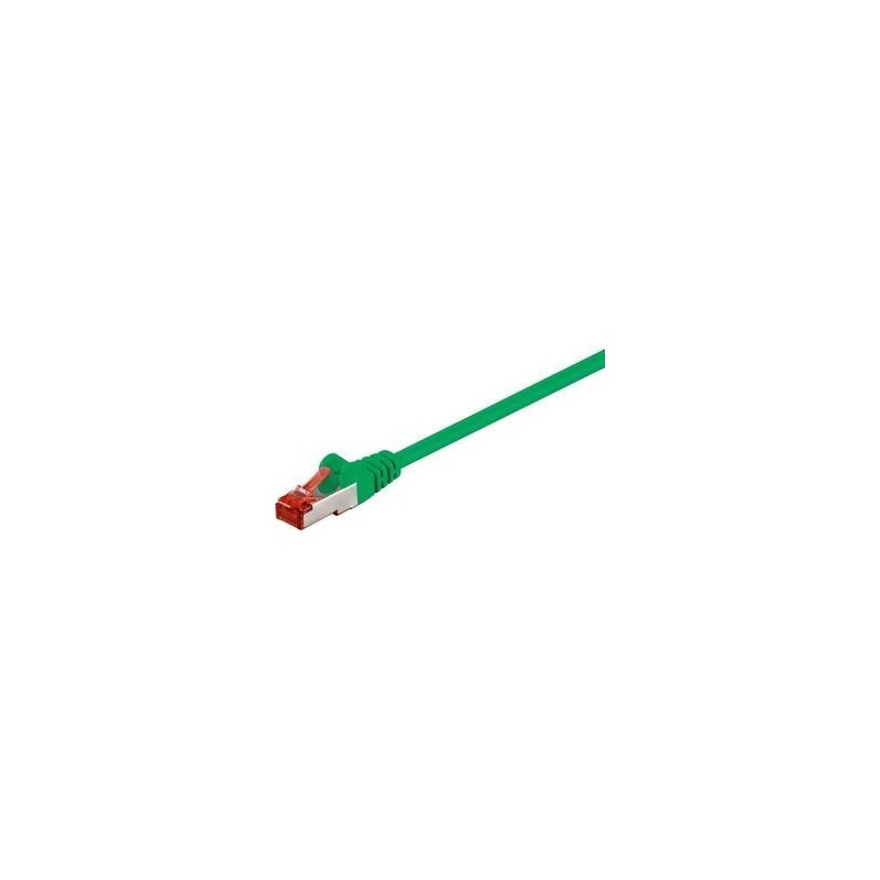 Goobay CAT 6 S/FTP CU 10m Green Goobay CAT 6 S/FTP CU 10m Green